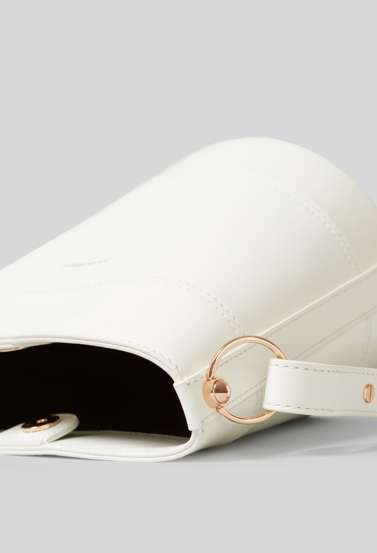 Solveig leather bucket bag