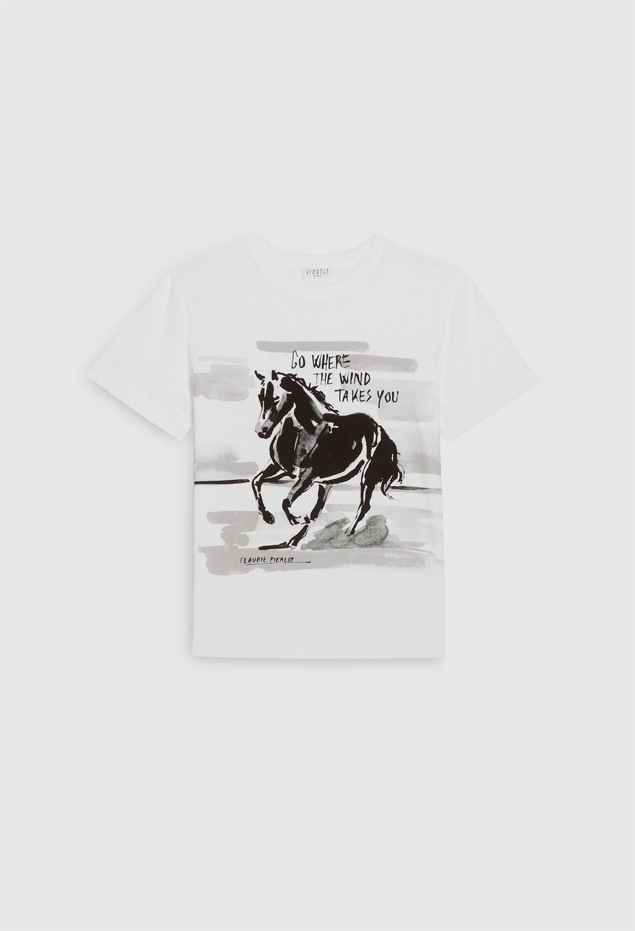 Organic cotton printed T-shirt