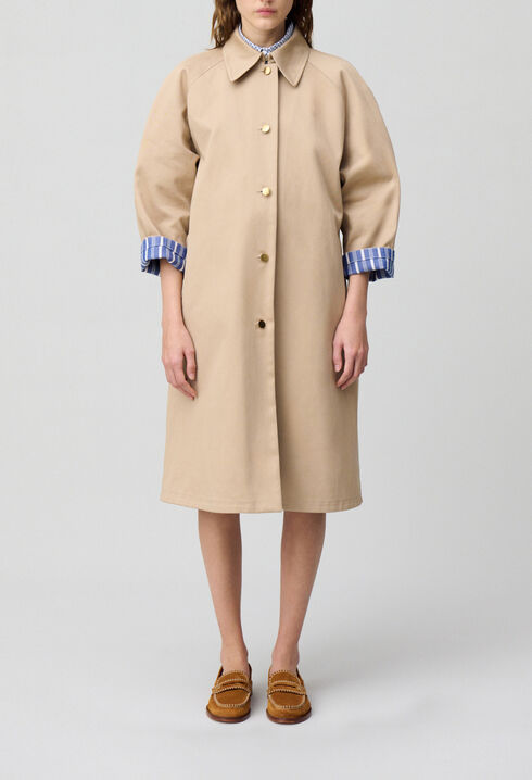 Straight mid-length trench
