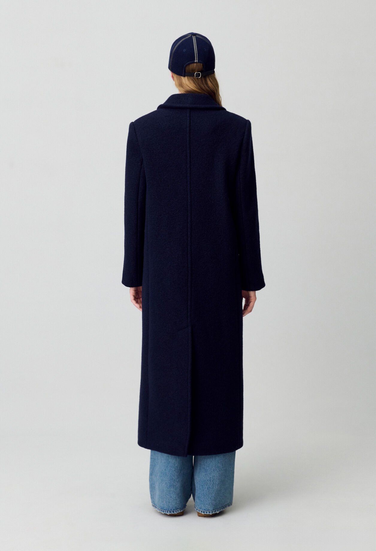 Long tailored coat