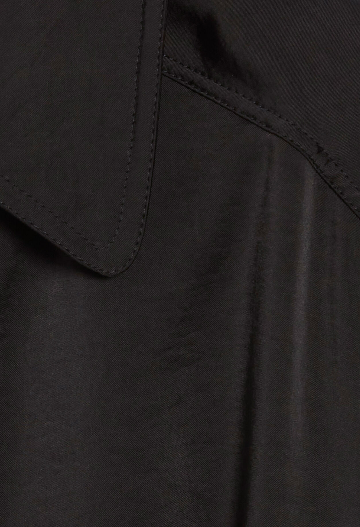 Black midi wrap dress 