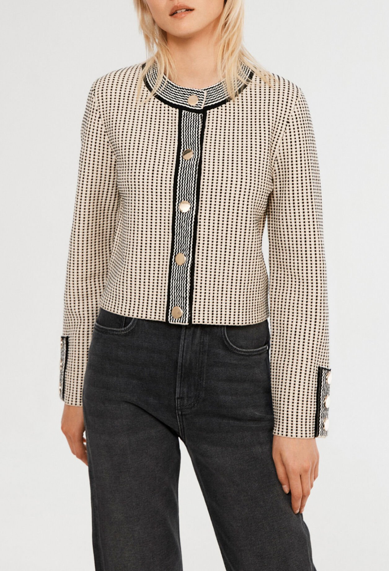 Buttoned cardigan