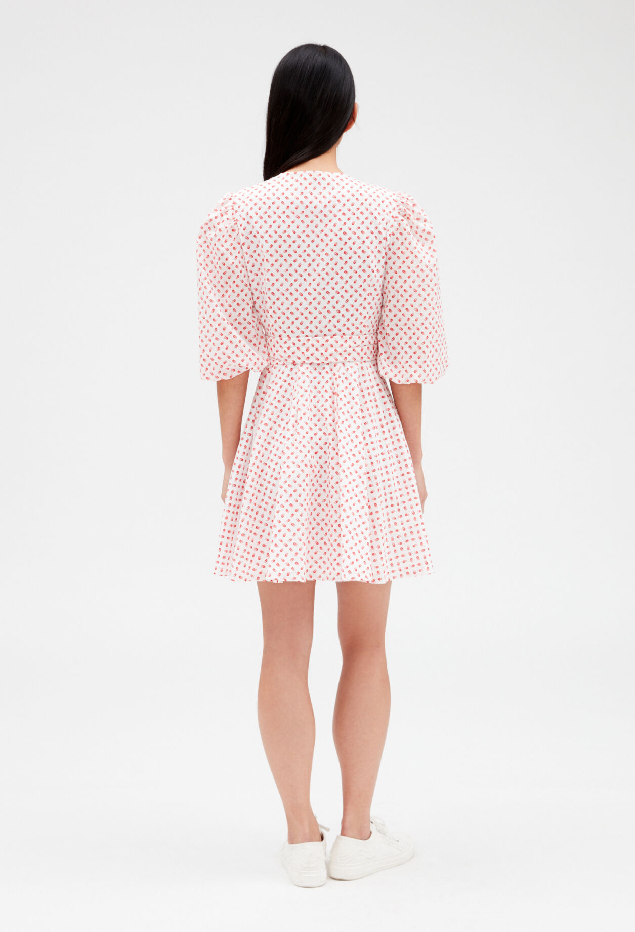 Short wraparound dress