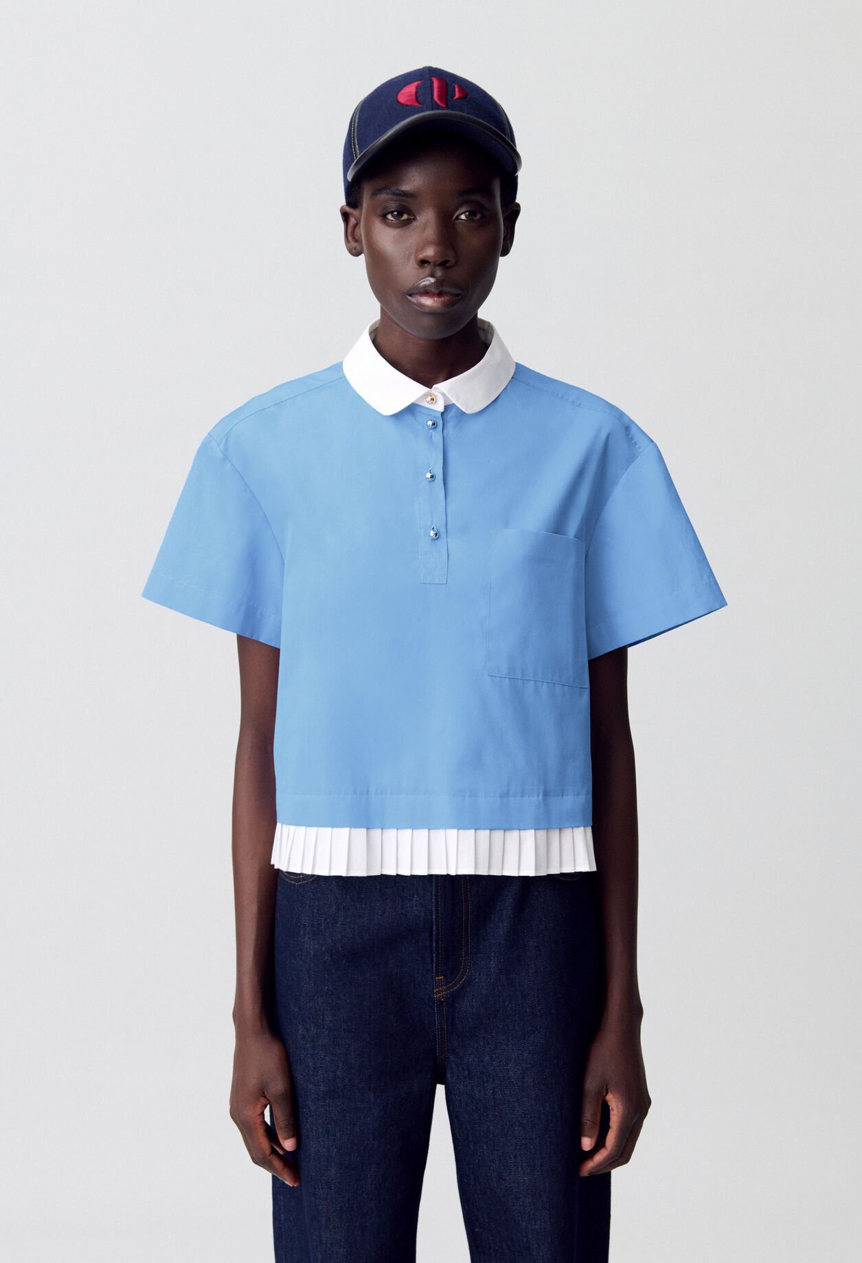 Peter Pan Collar Top