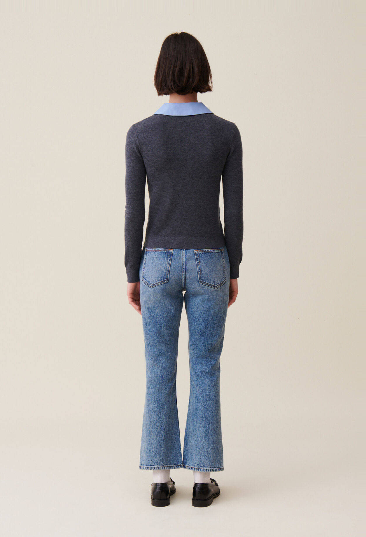Jumper with Detachable Collar