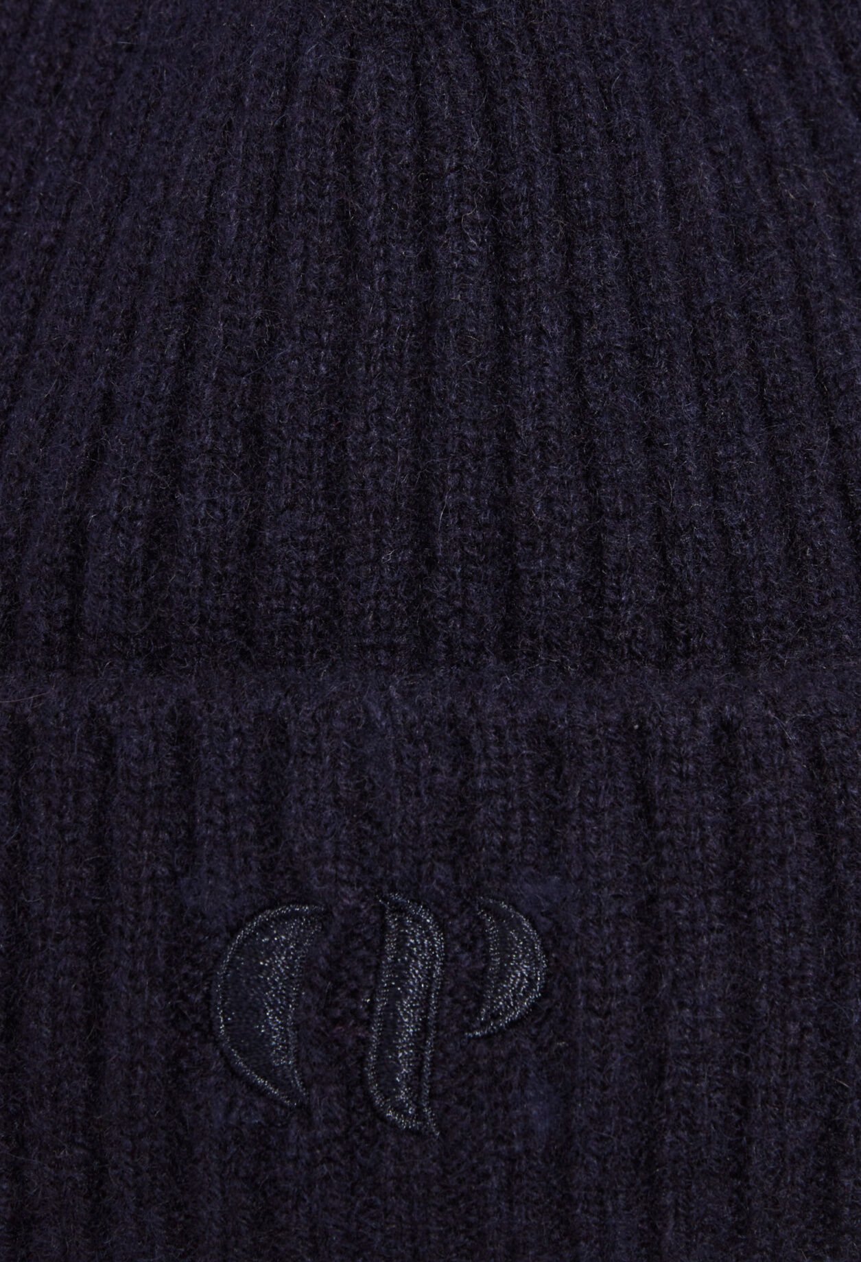 Navy blue cashmere hat