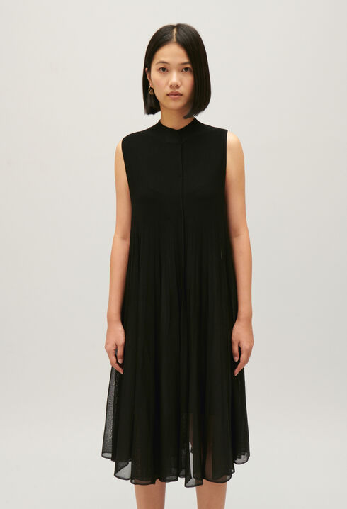 Knit maxi dress