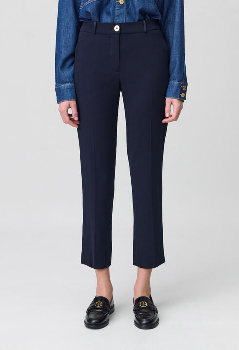Plain tailored trousers 