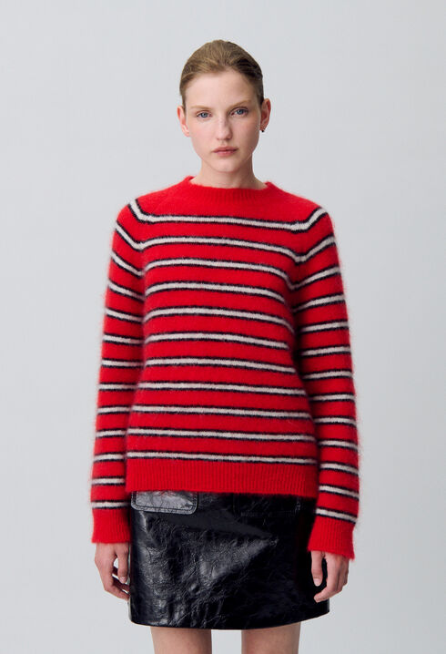 Jumper with Wide Stripes