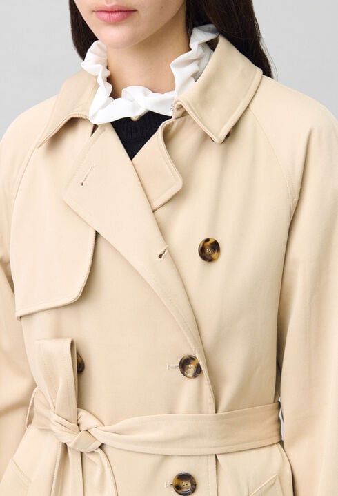 Classic 7/8 Trench Coat