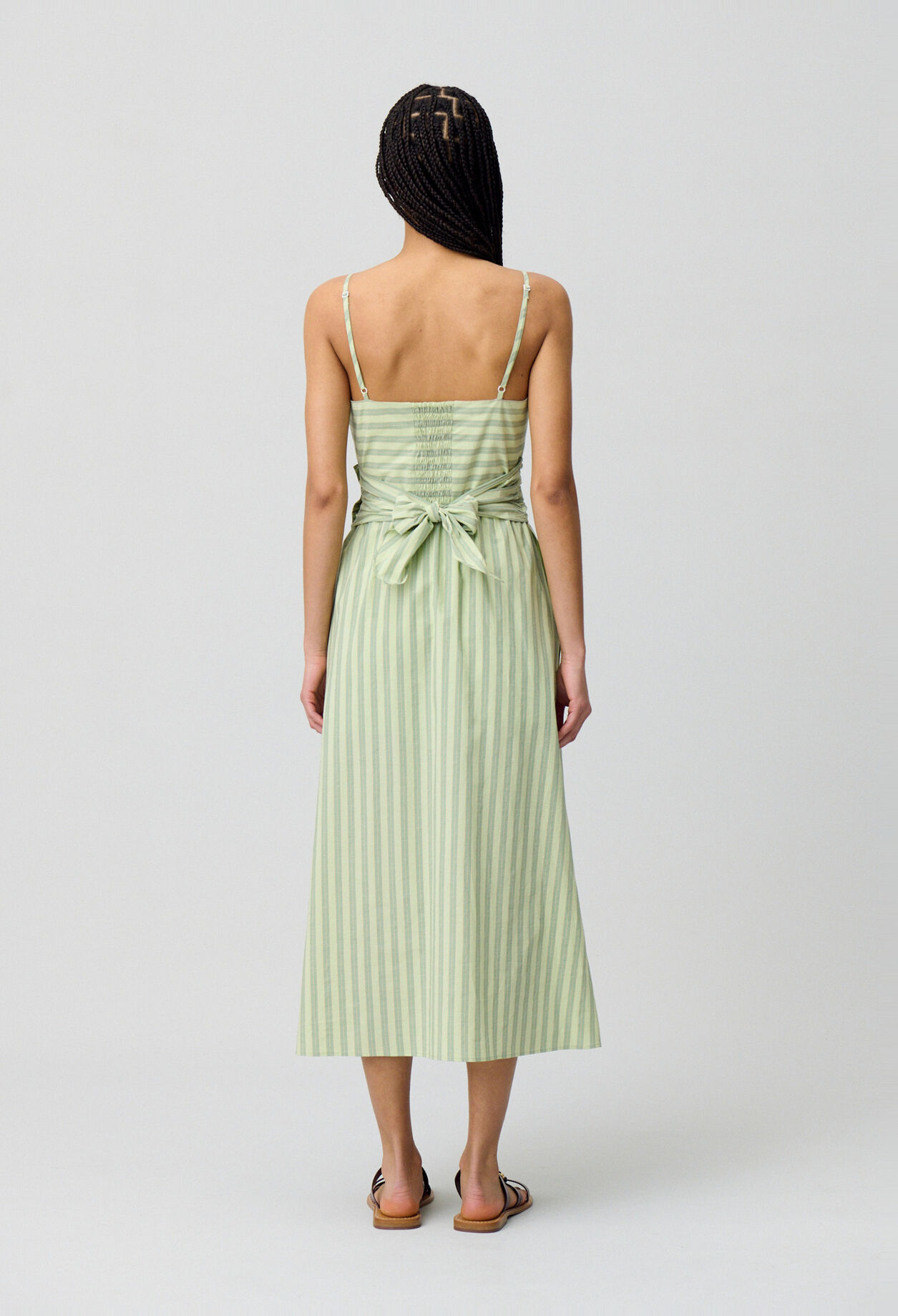 Long strappy dress