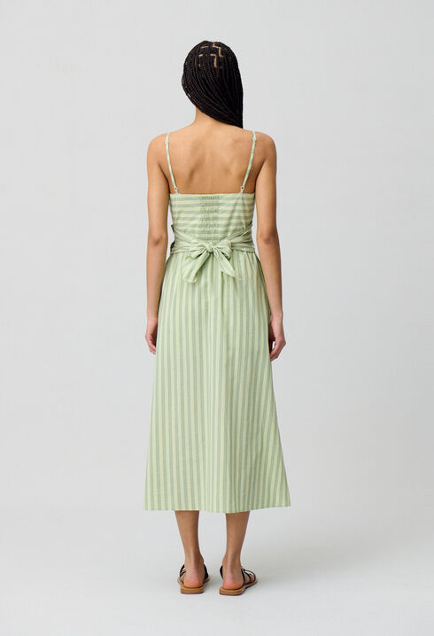 Long strappy dress