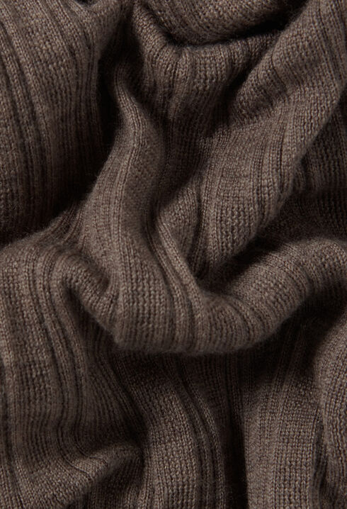 Flared Knit Trousers