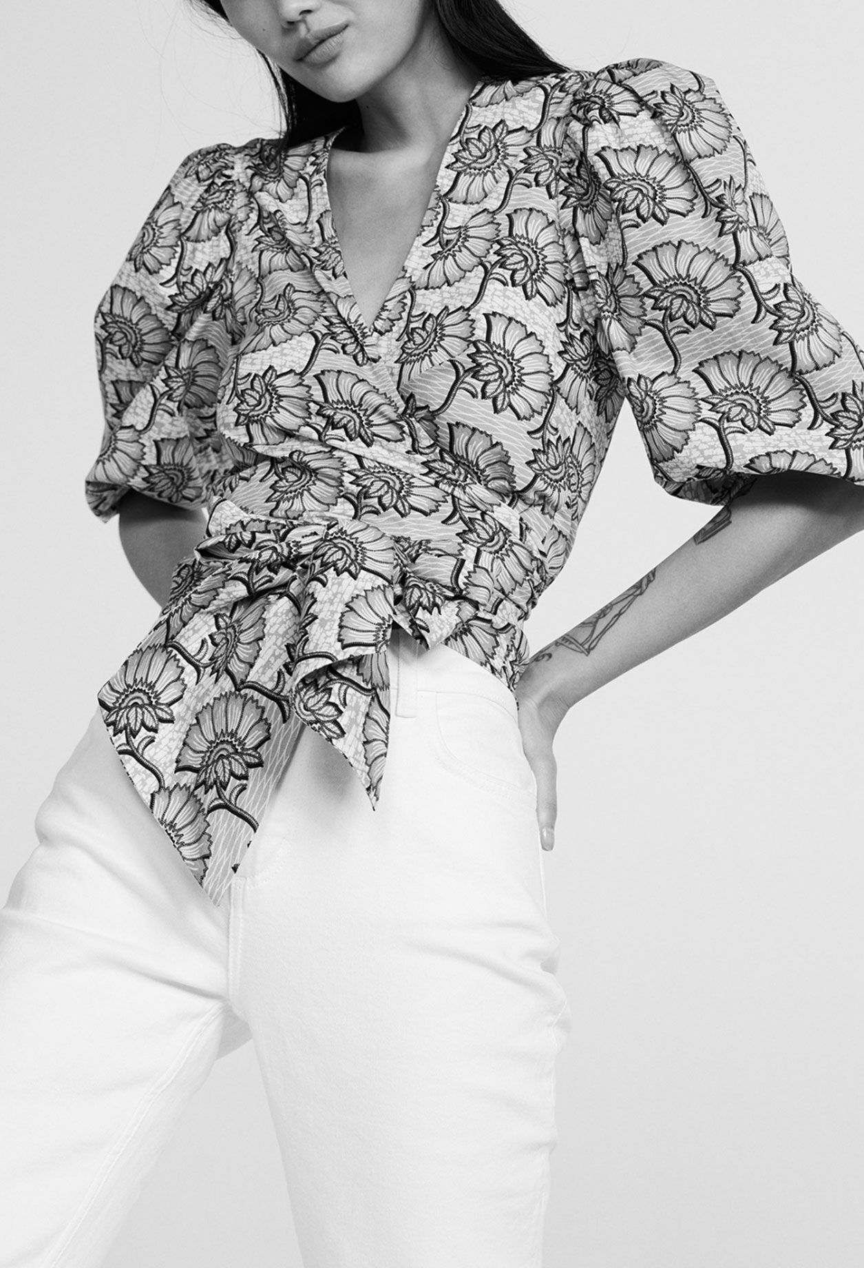 Floral blouse
