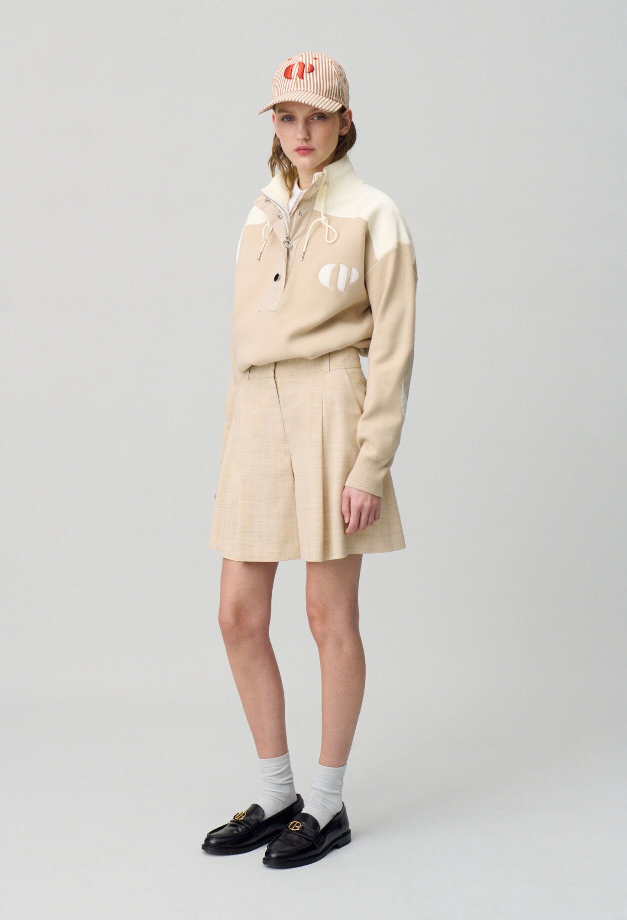 Chunky Zip-Up Sweater