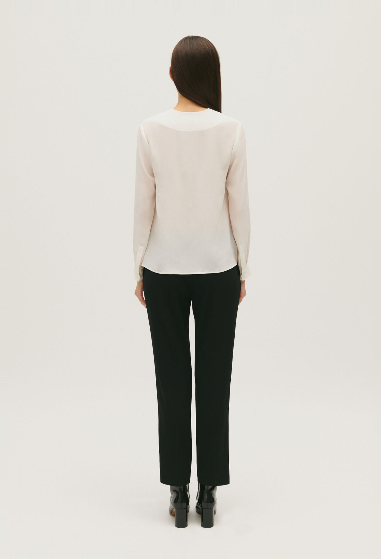 V-neck blouse