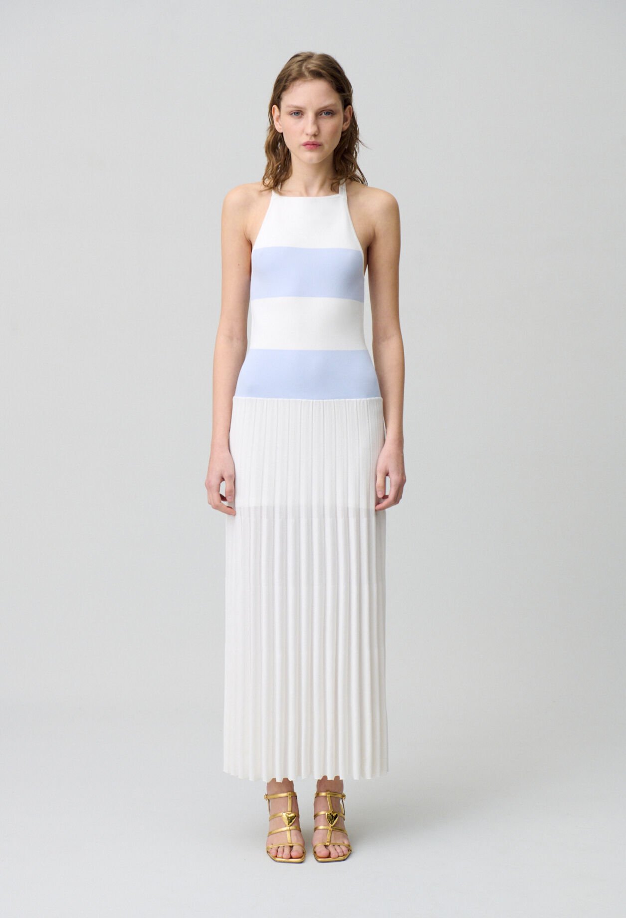 Long knitted dress