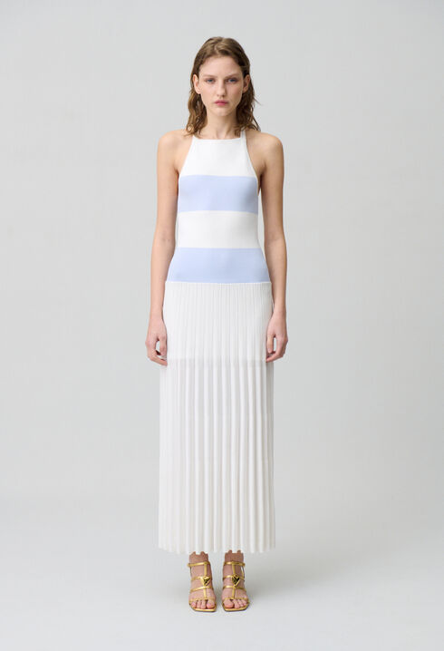 Long knitted dress