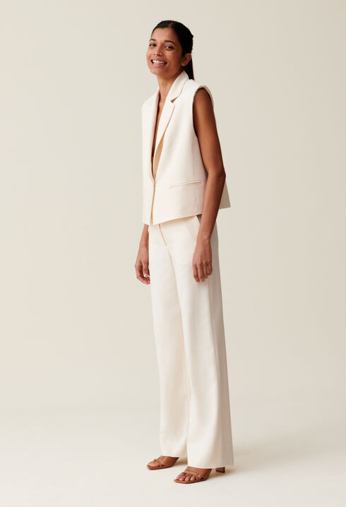 Ivory Tailored Blazer