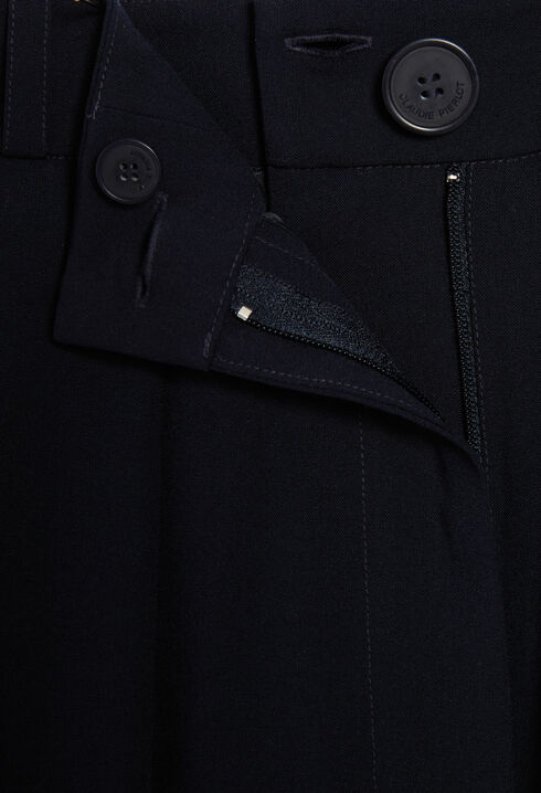 Navy cargo trousers