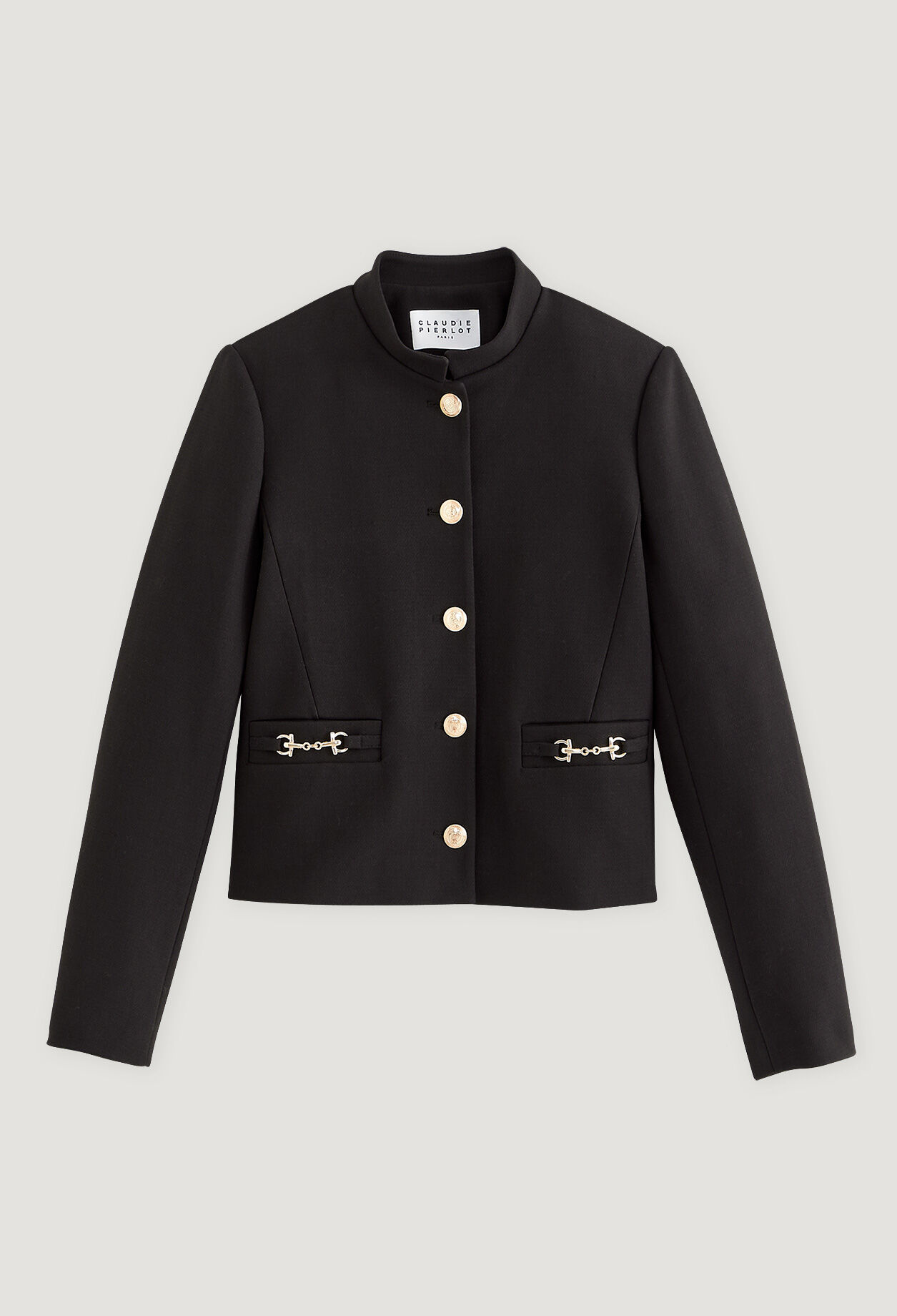 Straight fit jacket