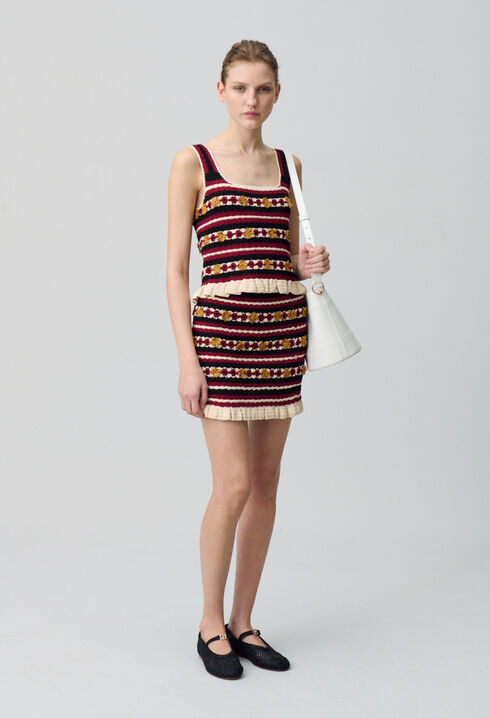 Crochet Mini Skirt