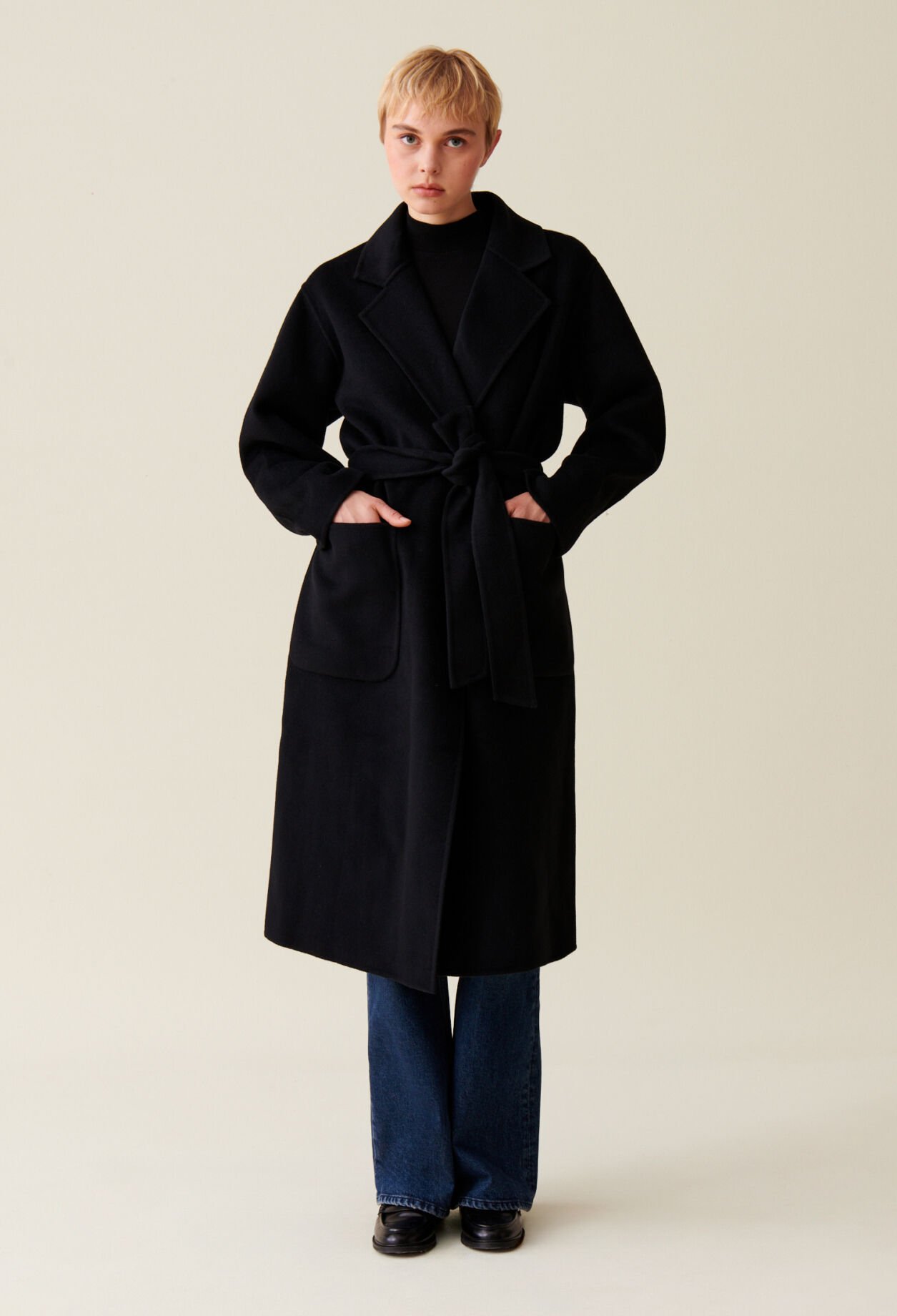 Black coat uk sales
