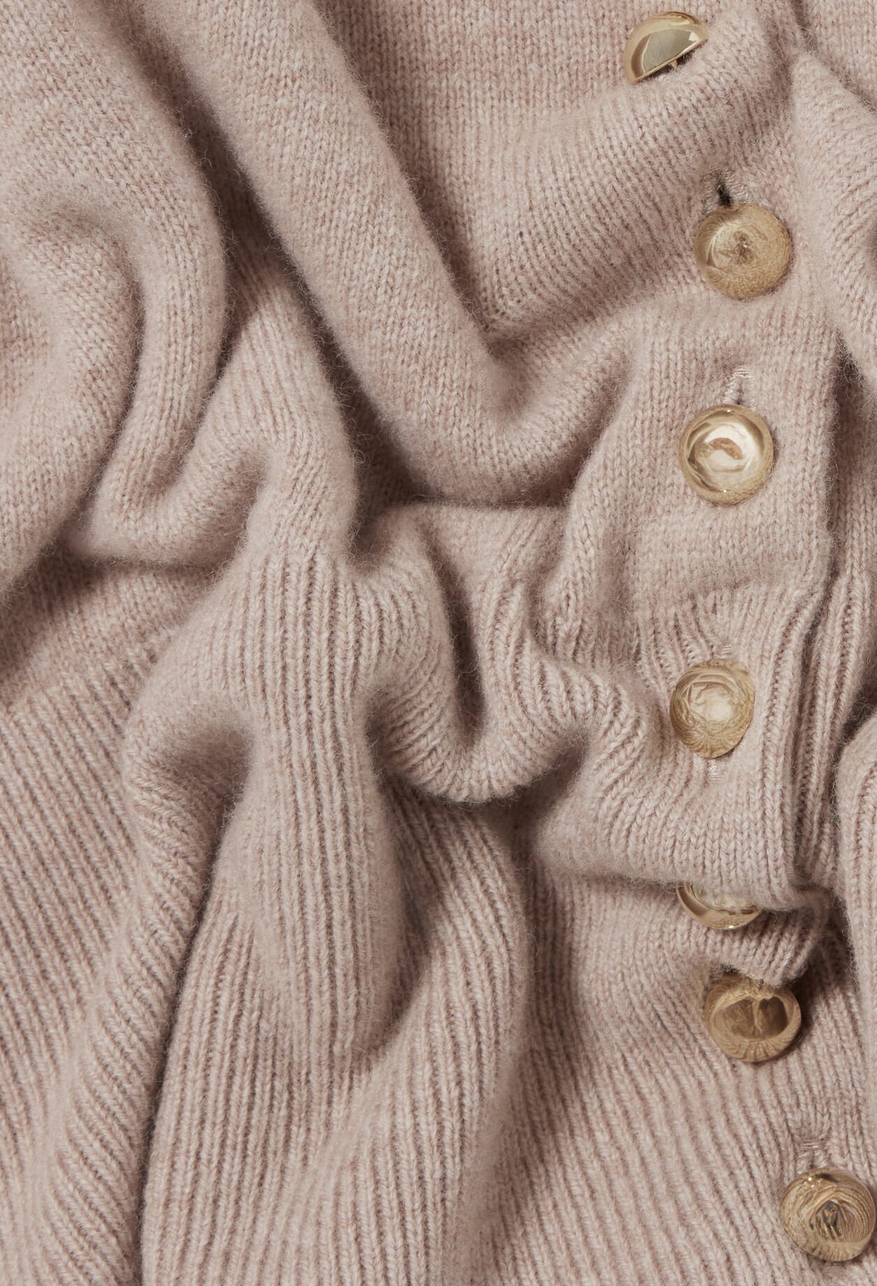 Button-Up Knitted Top