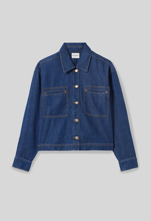 Oversized Denim Shirt