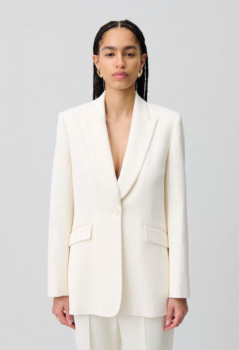 Fitted Tailored Blazer