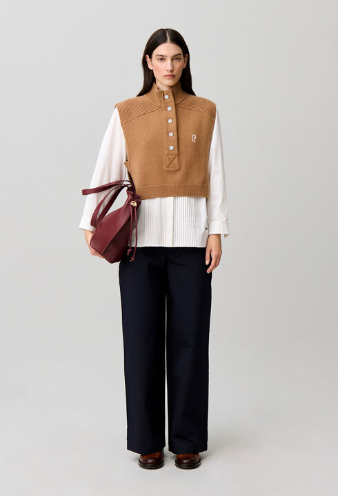 Sleeveless Knit Top