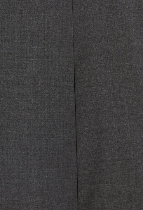 Short flecked grey skirt
