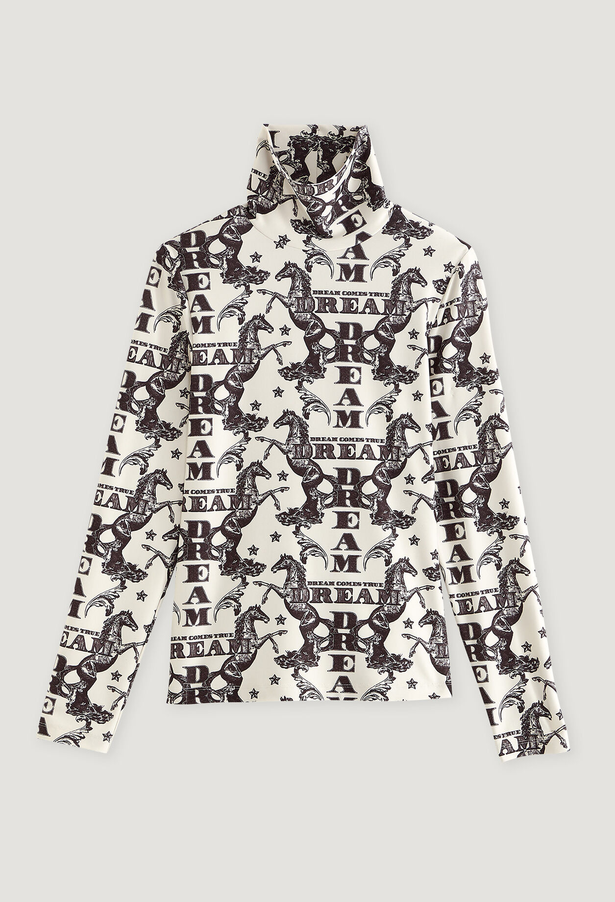 Roll-neck top