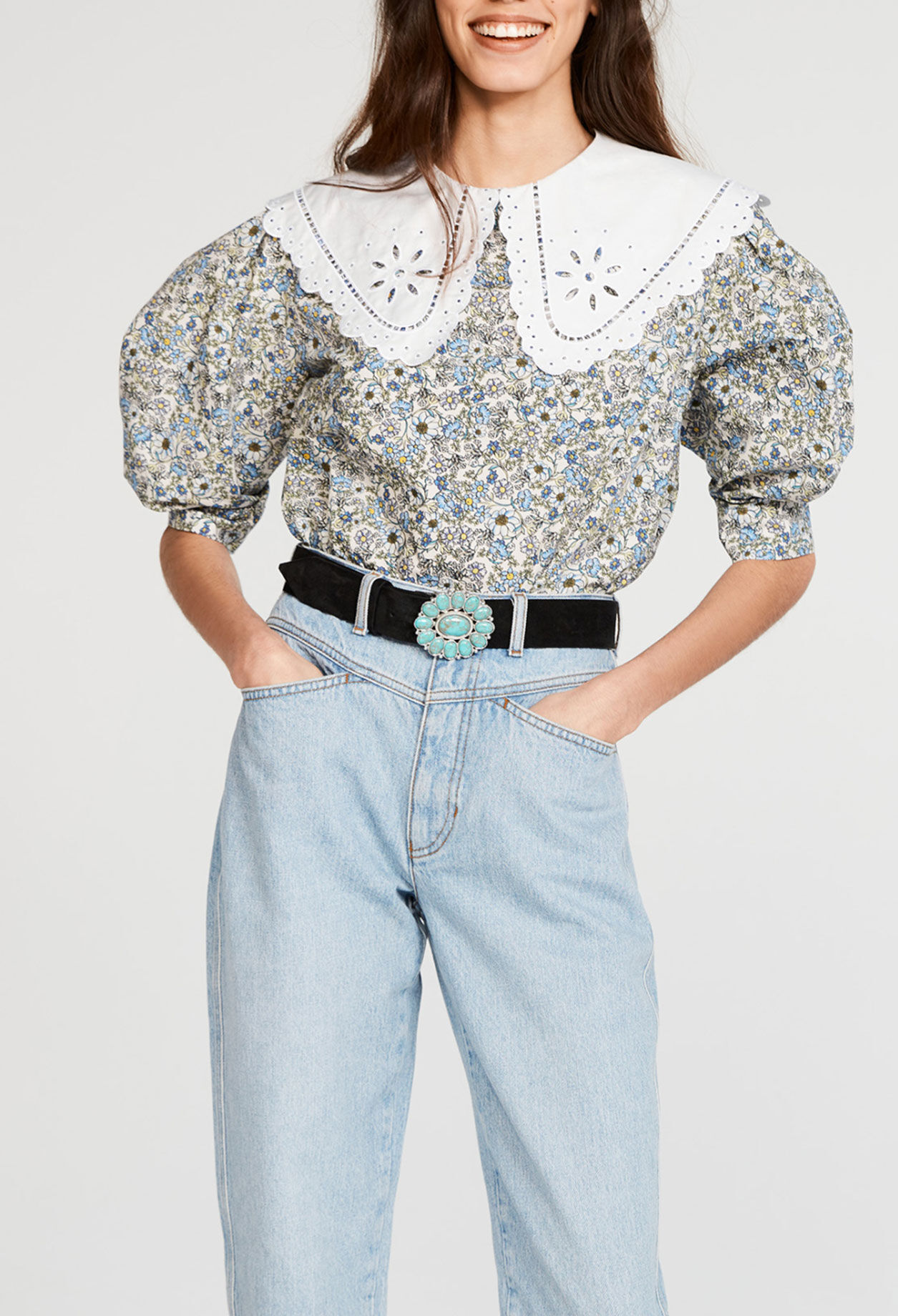 Floral blouse
