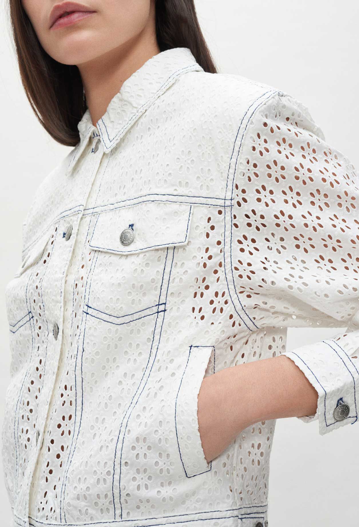 White jacket