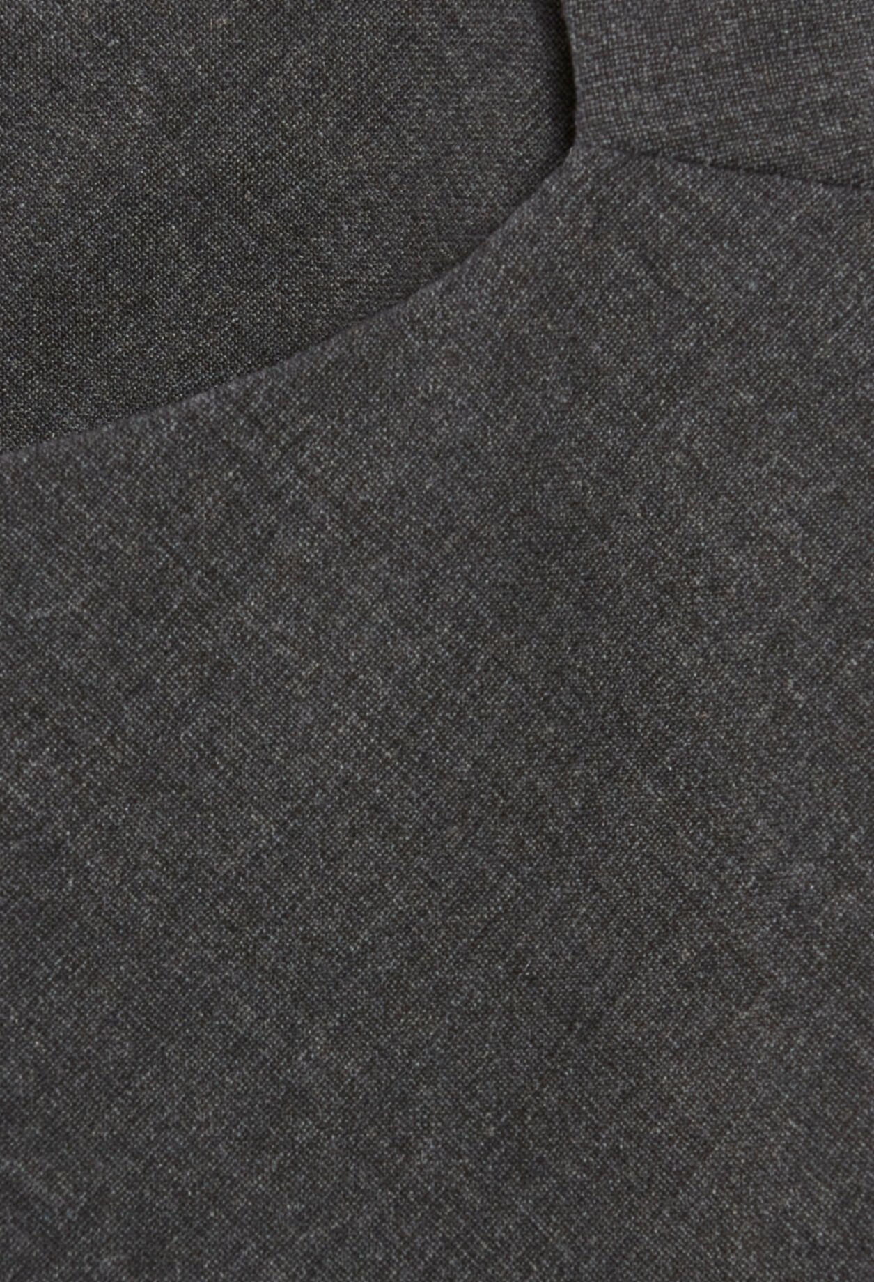 Black midi shift dress