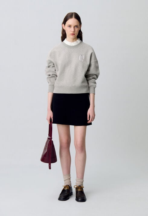 Victorian Collar Sweatshirt