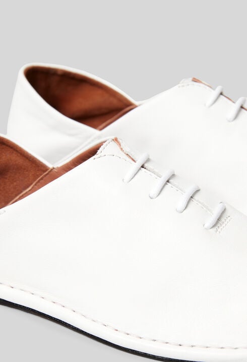 Soft leather brogues