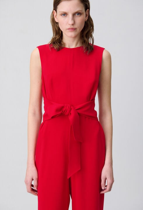 Sleeveless jumpsuit