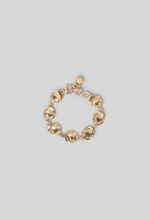 Gold chain bracelet