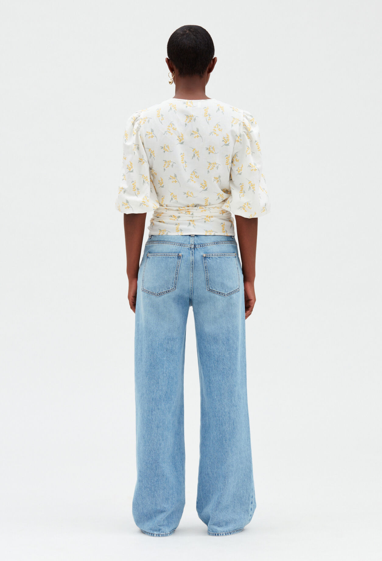 Short mimosa blouse