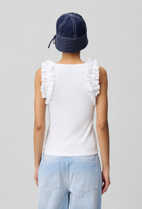 Frilled Tank Top