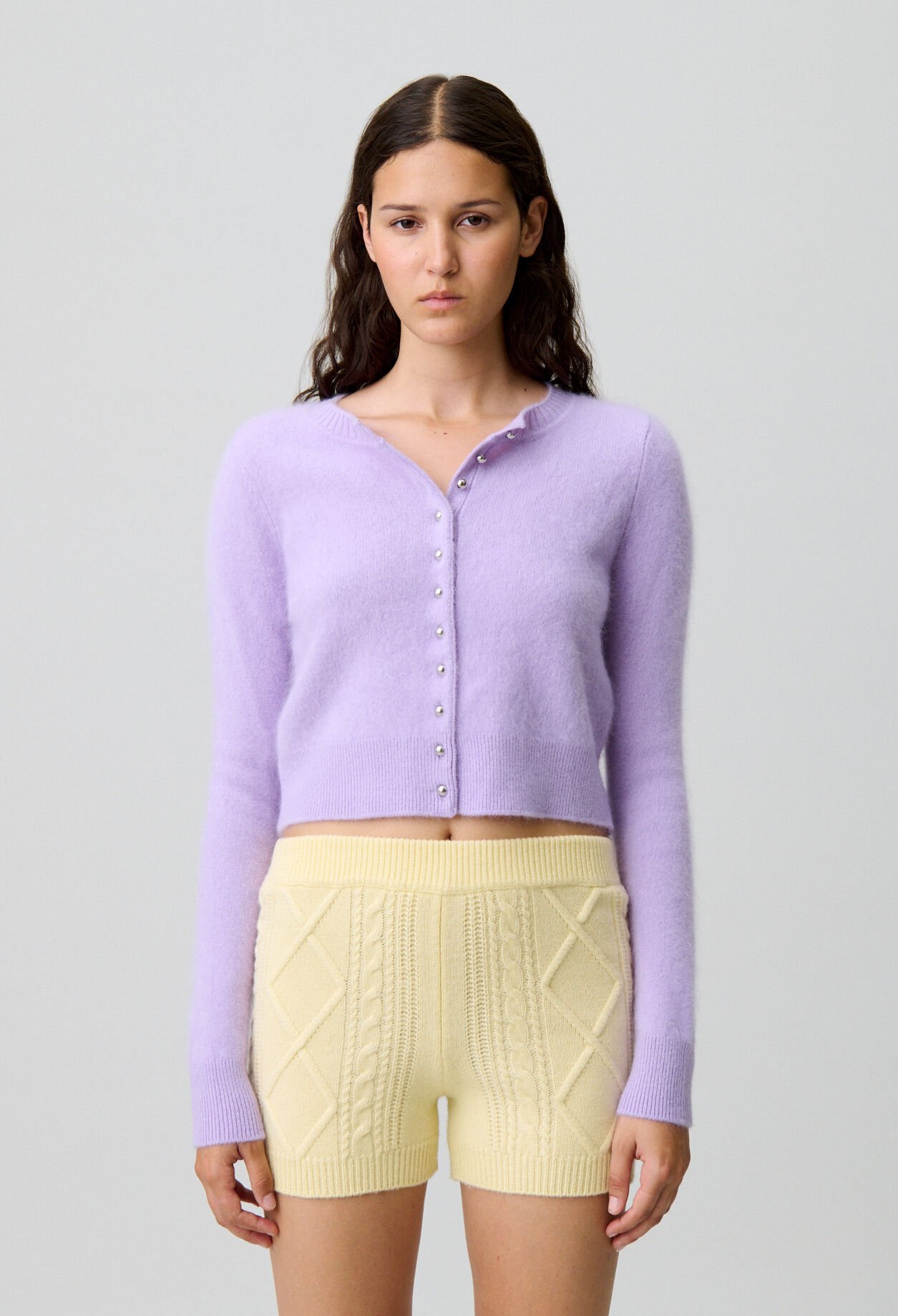 Short Knit Cardigan