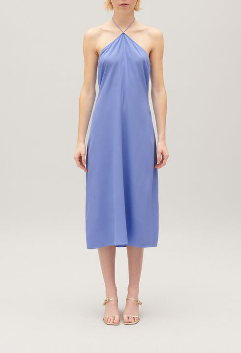 Short backless dress