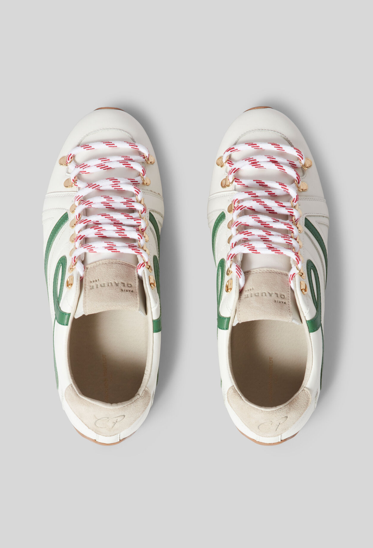 Swing leather trainers