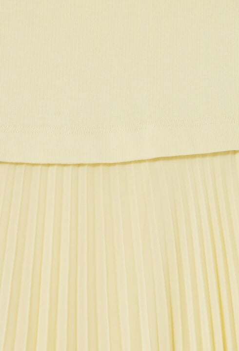 Illusion effect maxi dress