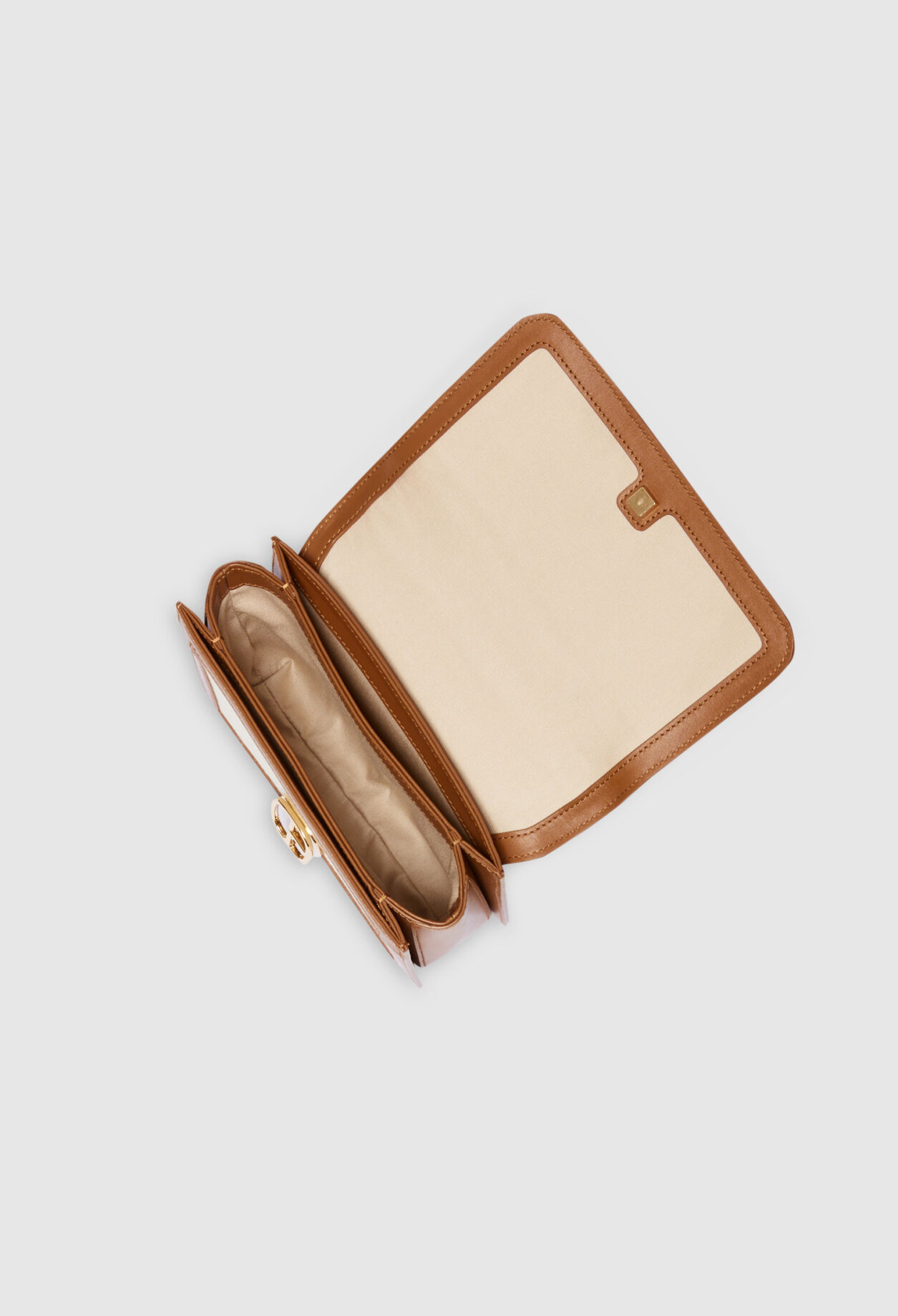 Alberto beige canvas bag