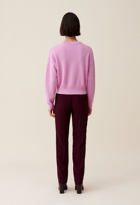 Embroidered Cashmere Jumper