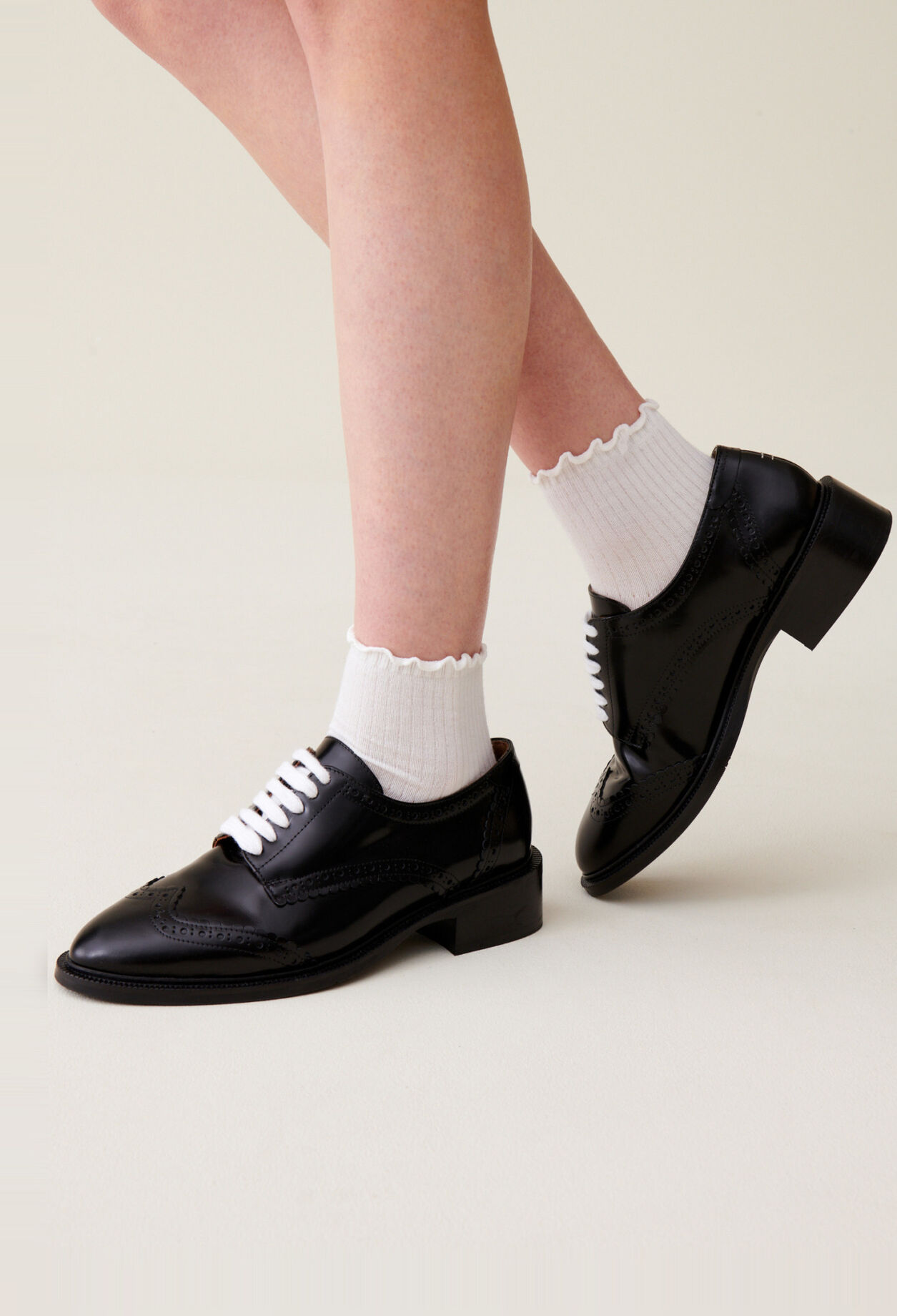 Patent Leather Derbies