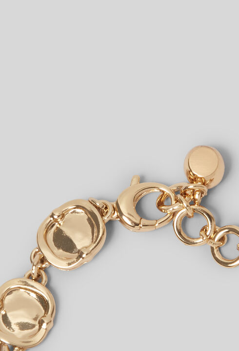 Gold chain bracelet